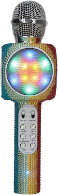 Sing-Along Bling Bluetooth Karaoke Microphone and Speaker - Portable