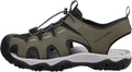 CAMEL CROWN Men's Hiking Sandals with Arch Support - Closed Toe