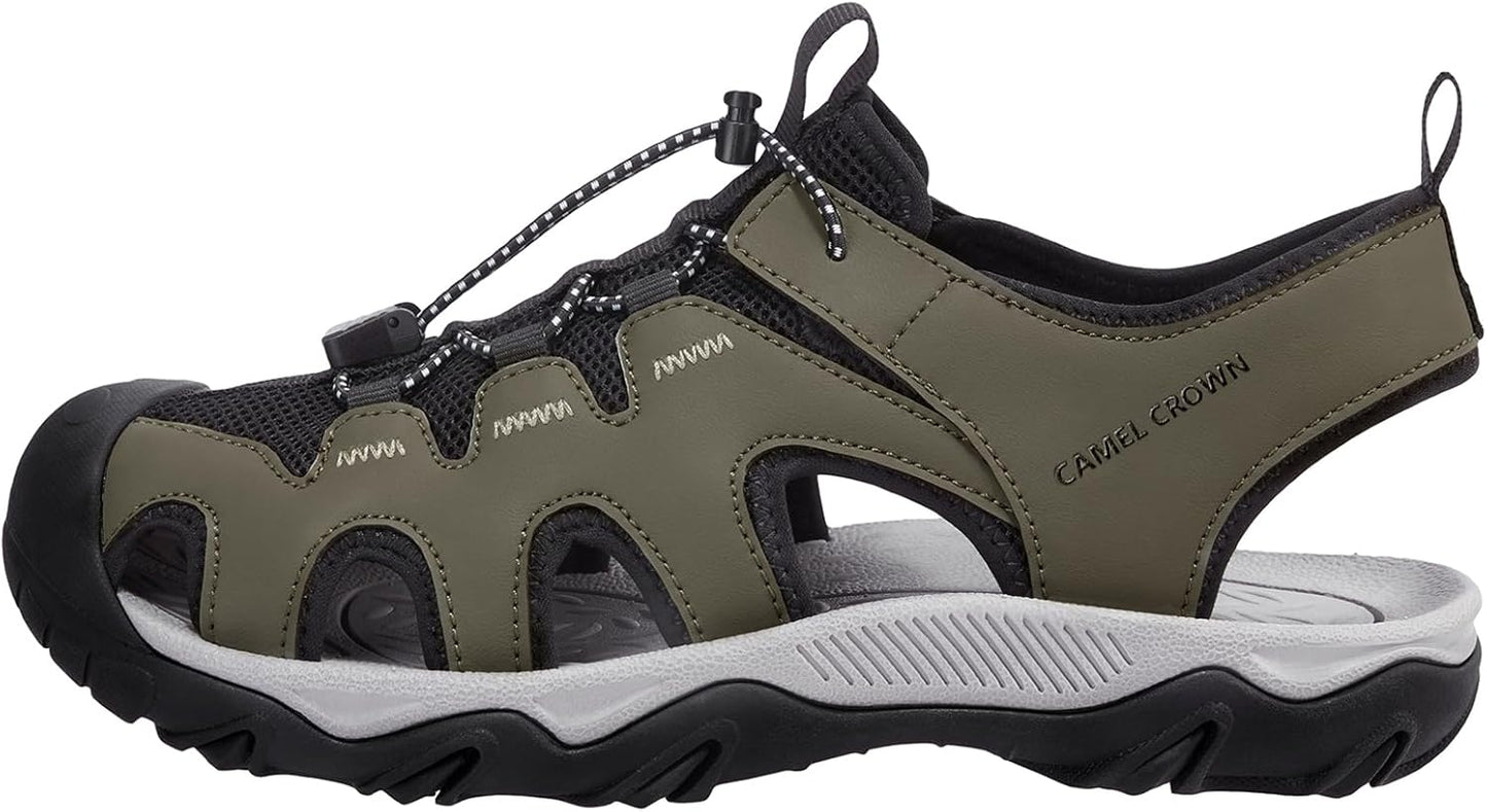 CAMEL CROWN Men's Hiking Sandals for Outdoor Adventures