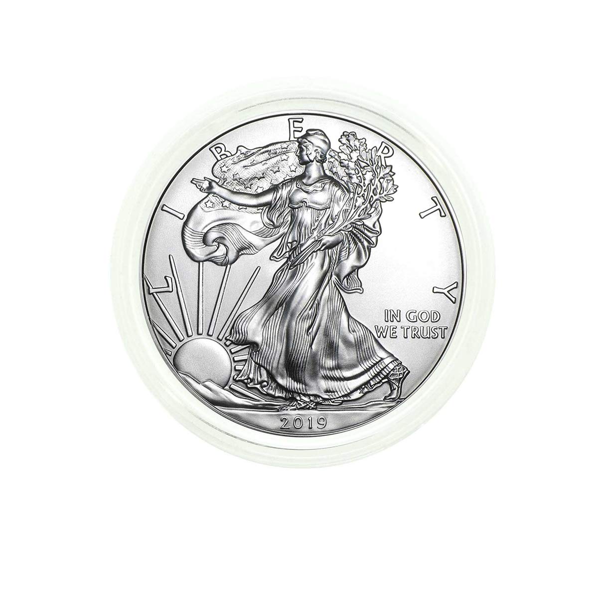American Silver Eagle .999 Fine Silver Coin with Certificate