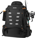 Kalkal Fishing Tackle Backpack 51L - Insulated Cooler & Rod Holders
