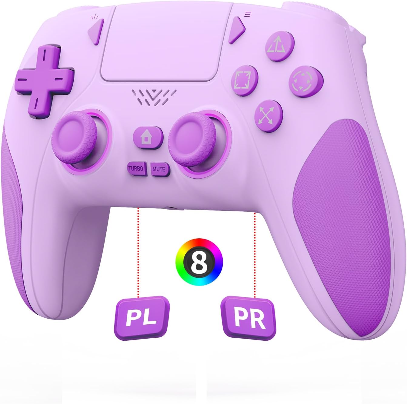 Kamylorus Wireless Controller for PS-5 with Hall Effect Joystick