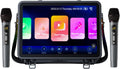 Karaoke Machine with Screen 14 in Tablet - Dual Mics, Bluetooth