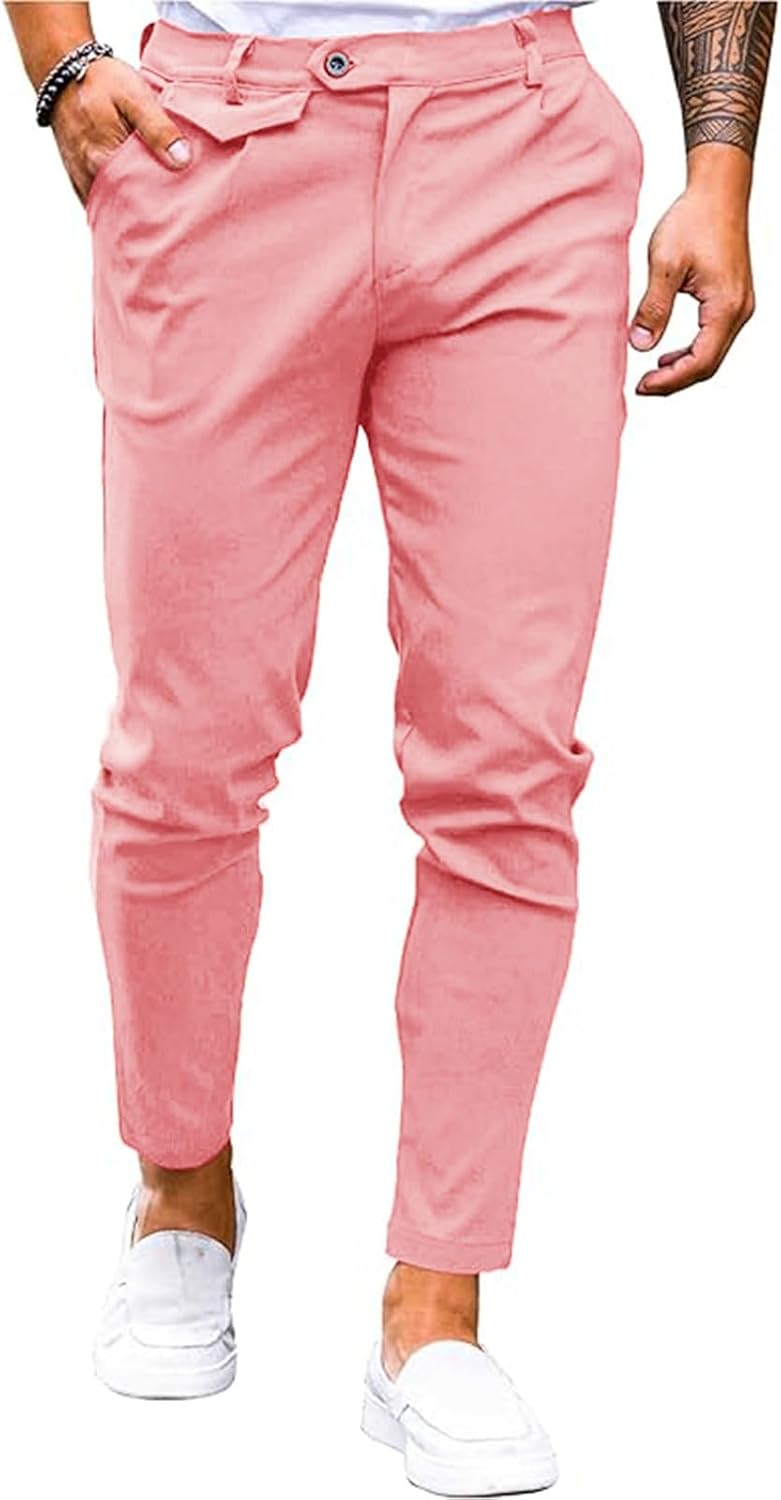 Mens Chinos Slim Fit Pants for Comfort and Style in Any Season