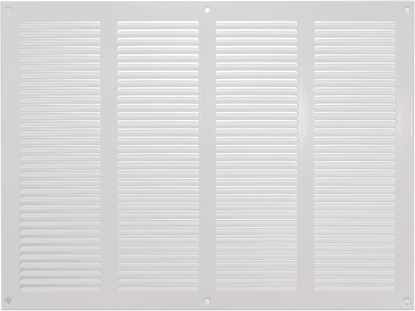 Repa Market White Air Vent Cover 16 x 12 Inch Steel Grille