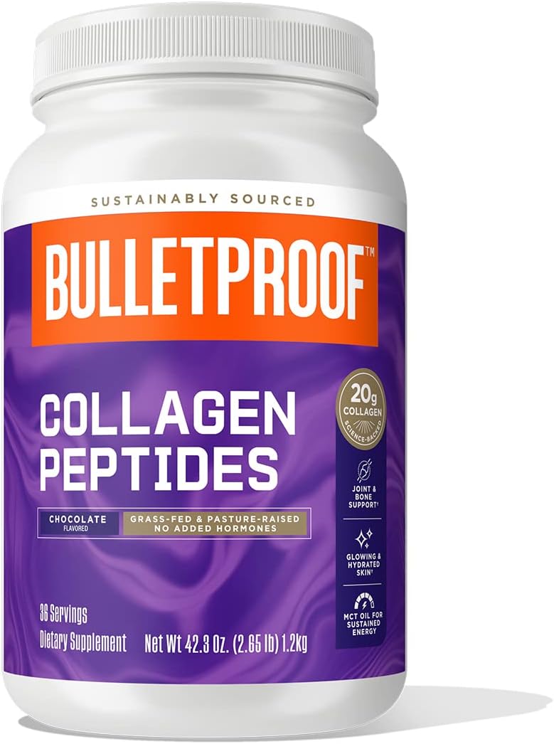 Chocolate Collagen Protein Powder with MCT Oil for Health