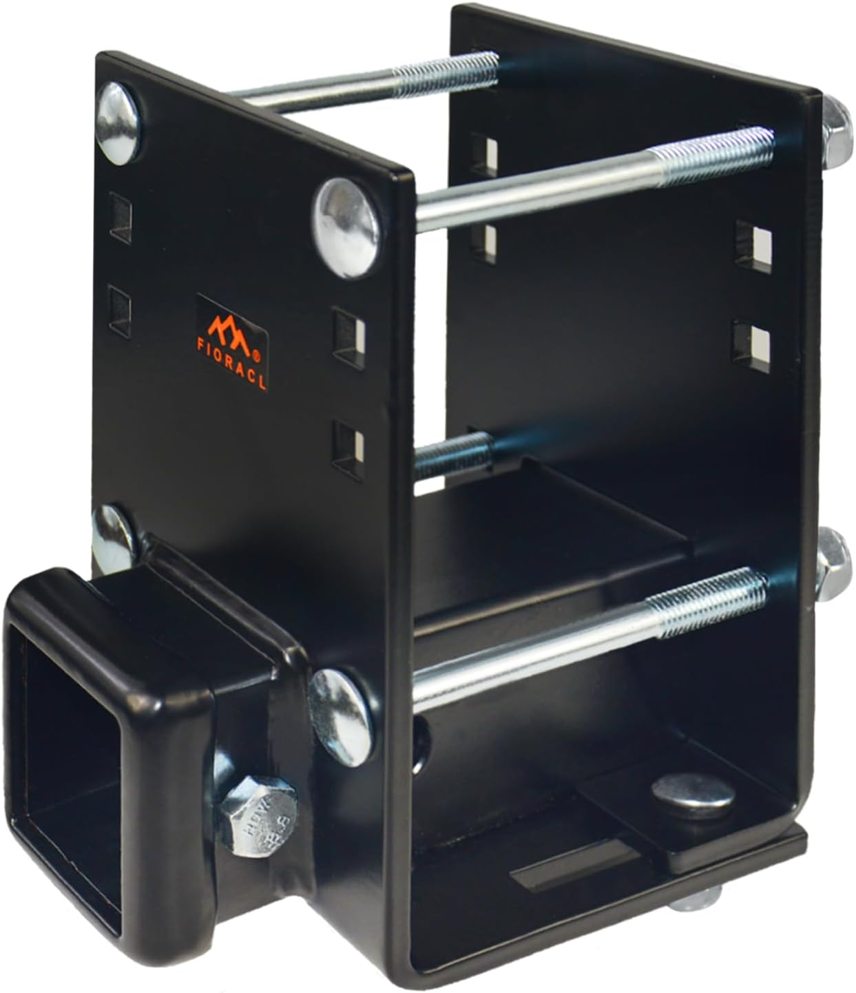 RV Bumper Hitch Receiver Adapter for 2.5 to 4 inch Beams