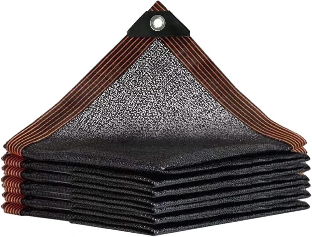 QLOFEI Shade Cloth for Garden, 40-50% Sunblock Mesh Tarp
