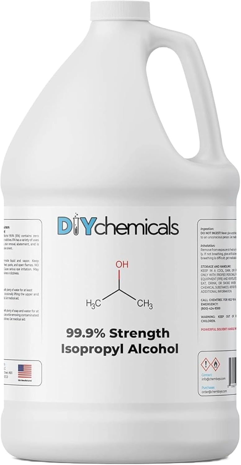 99.9% Pure Isopropyl Alcohol for Cleaning - Industrial Grade IPA