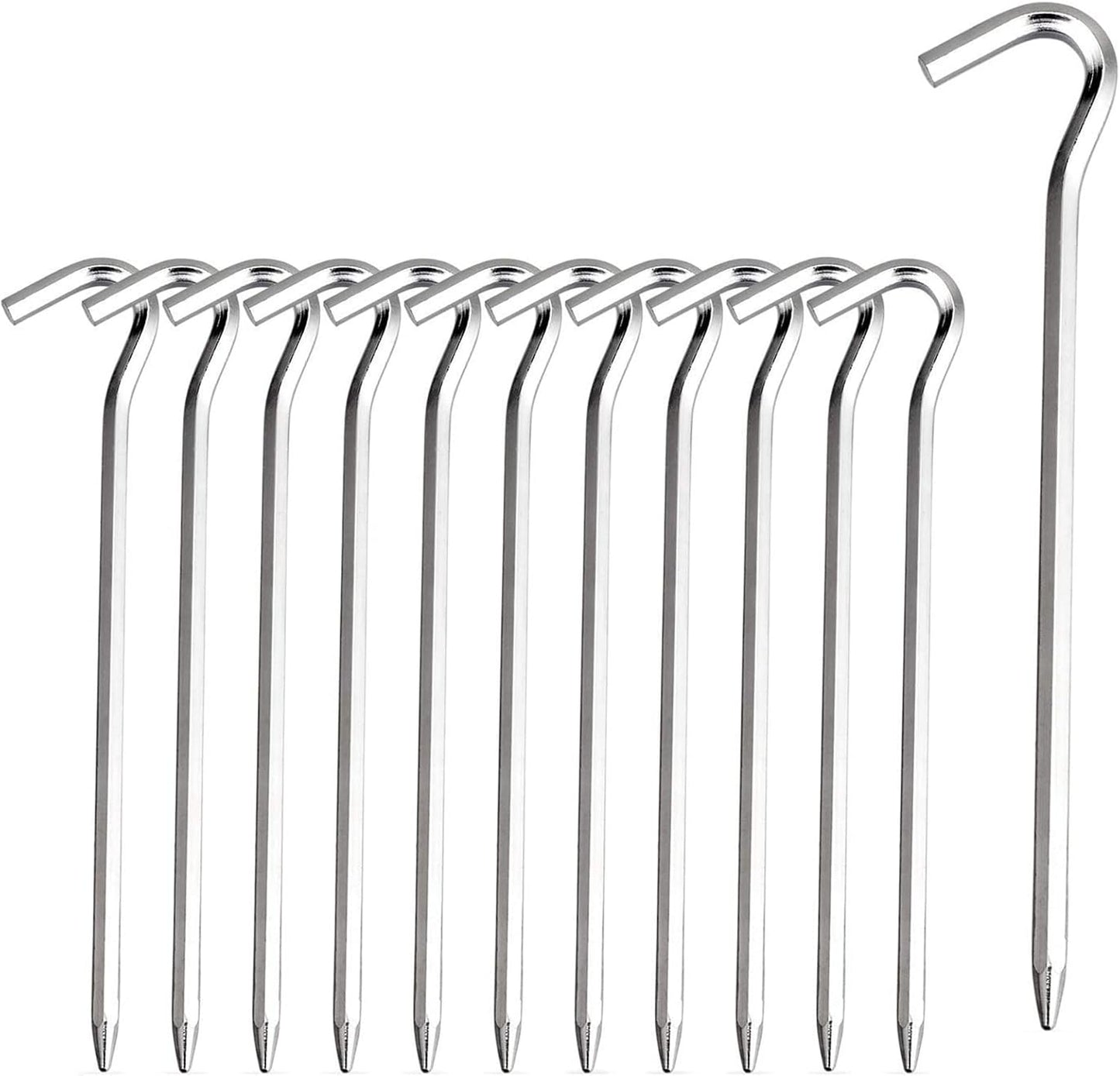 Ultra-Light Aluminum Tent Pegs - Secure Tent Pitching