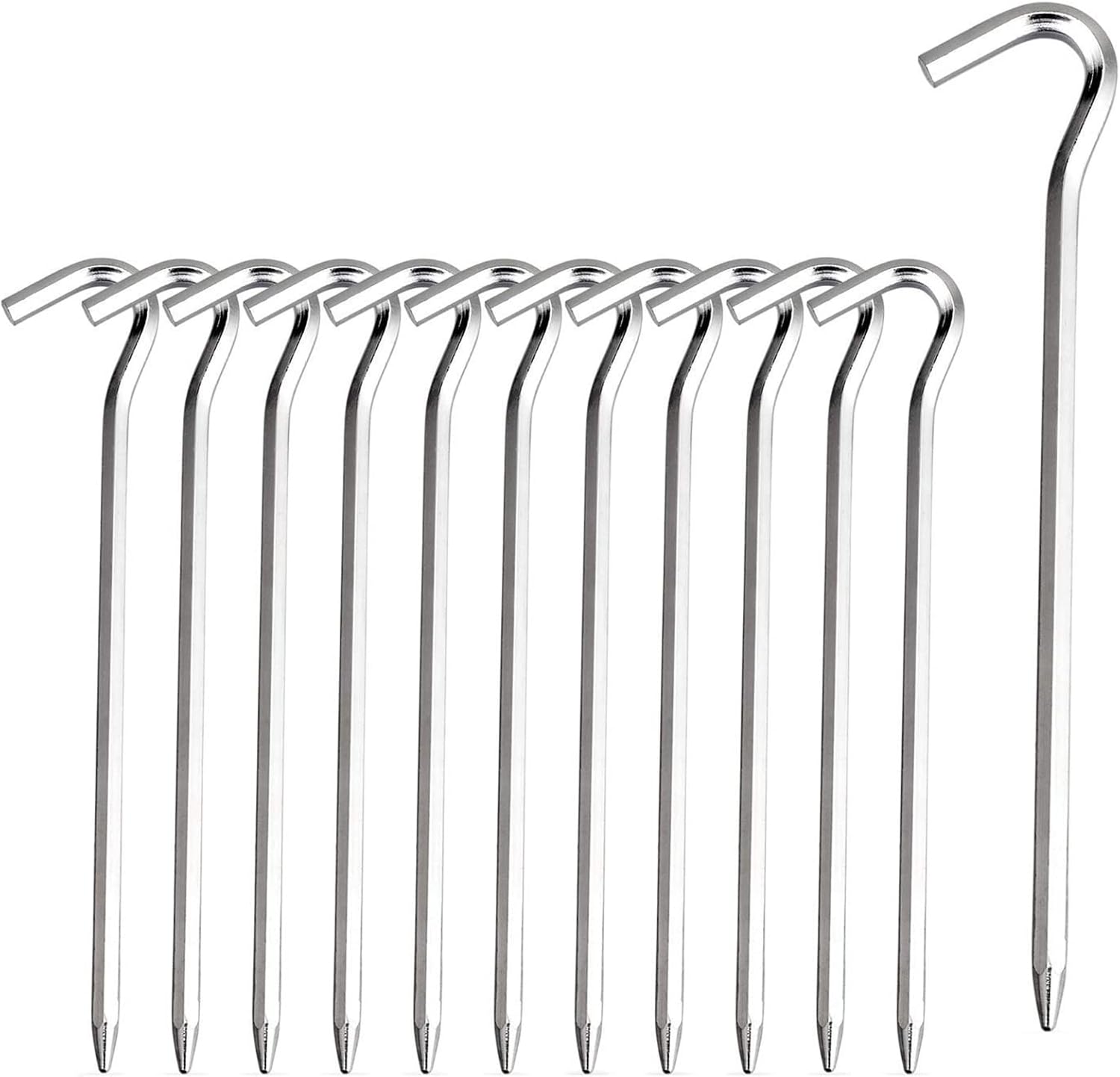 Ultra-Light Aluminum Tent Pegs - Secure Tent Pitching