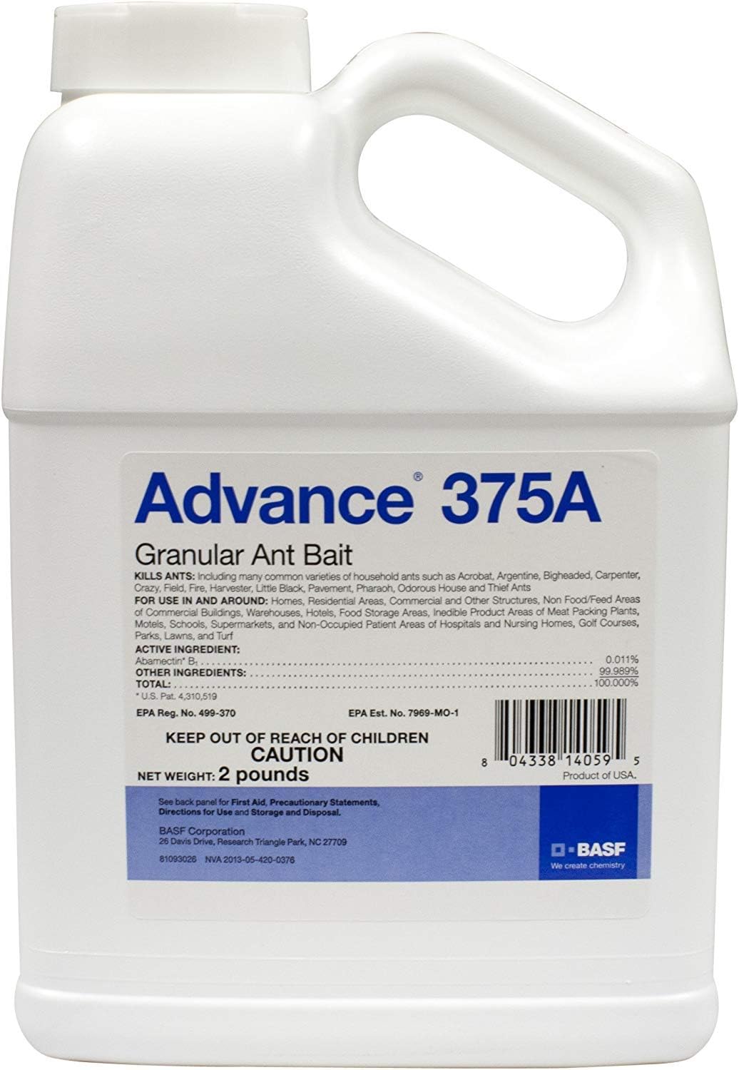 BASF Advance 375A Granular Ant Bait for Effective Ant Control