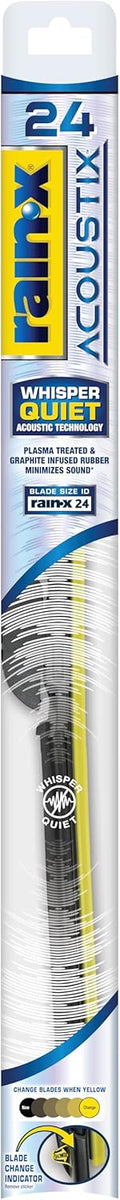 Rain-X Acoustix 24in Wiper Blade - Whisper Quiet Performance