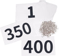 TRIWONDER Tyvek Race Bibs for Marathon Runners Events Sports