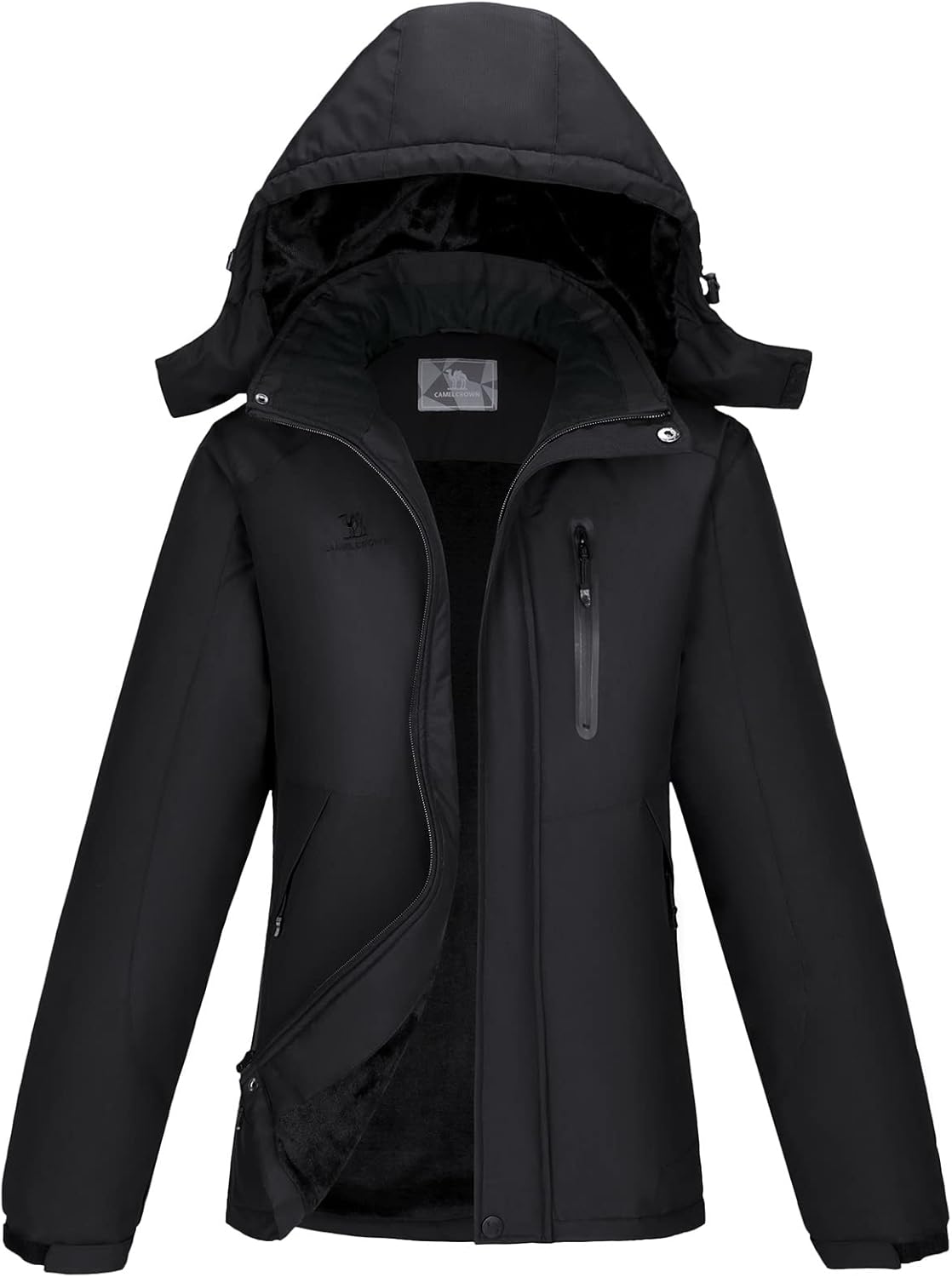 CAMEL CROWN Women's Waterproof Ski Jacket - Stay Warm and Stylish