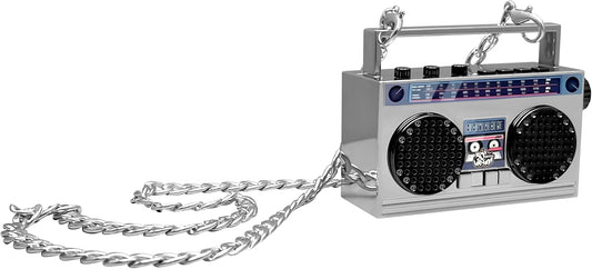 Retro Boombox Necklace Speaker - Hip Hop Anniversary Edition