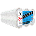 Clear Packing Tape 36 Rolls 1.88 in x 60 yd - Value Pack for Shipping