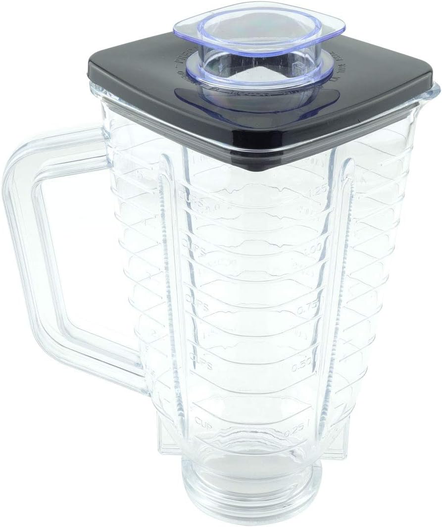 Enhanced 5-Cup Oster Blender Jar w/ Lid by Felji