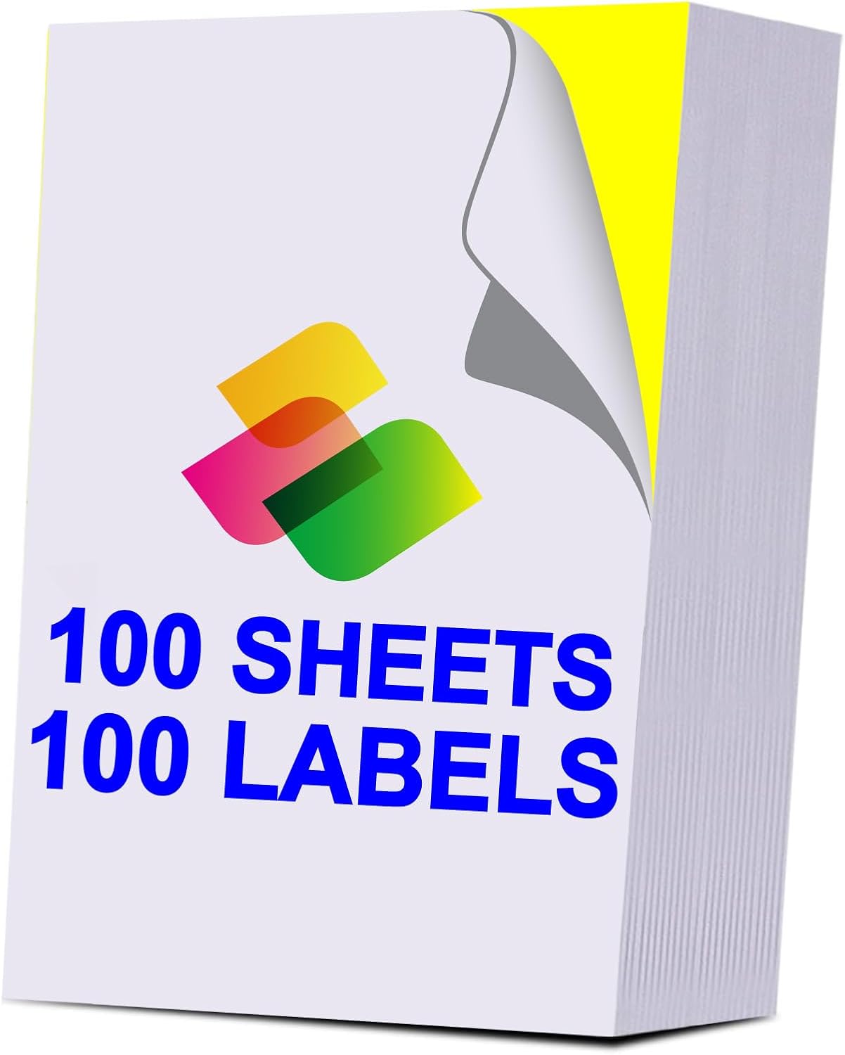 Matte Sticker Paper - 100 Sheets - Inkjet - Full Size Labels