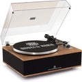 ANGELS HORN Vinyl Record Player Turntable - Bluetooth 2-Speed
