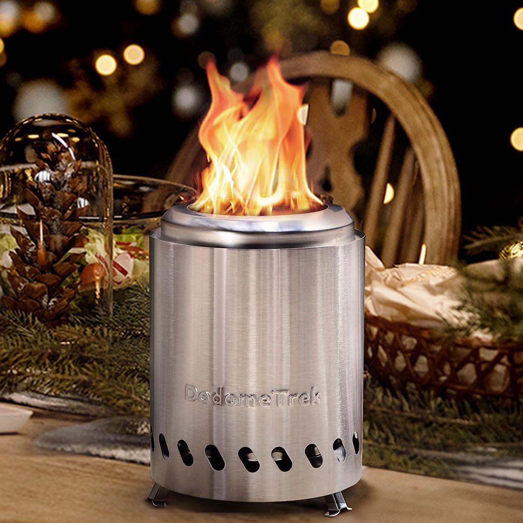 Portable Smokeless Mini Fire Pit for Outdoor Fun | Dodometrek