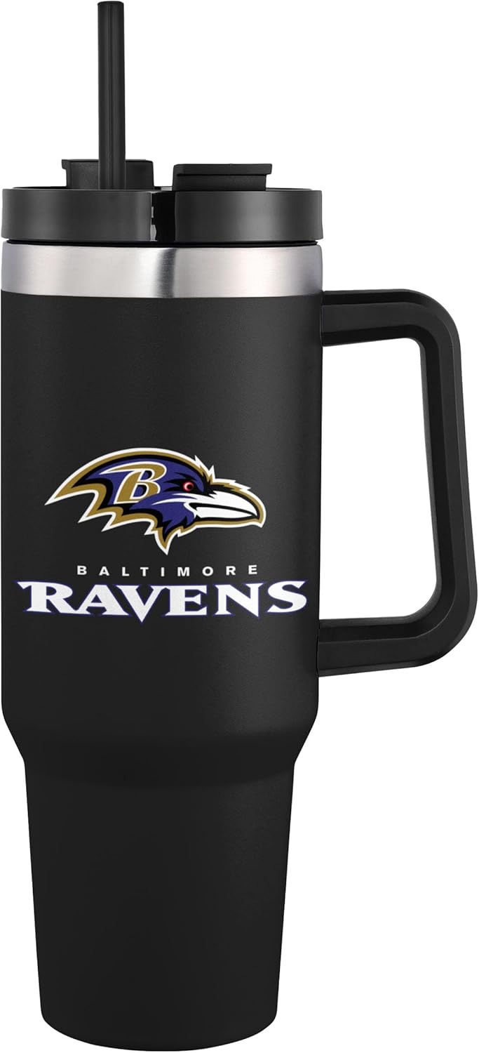 NFL Team Logo Insulated Travel Mug 40oz XL Tumbler Review