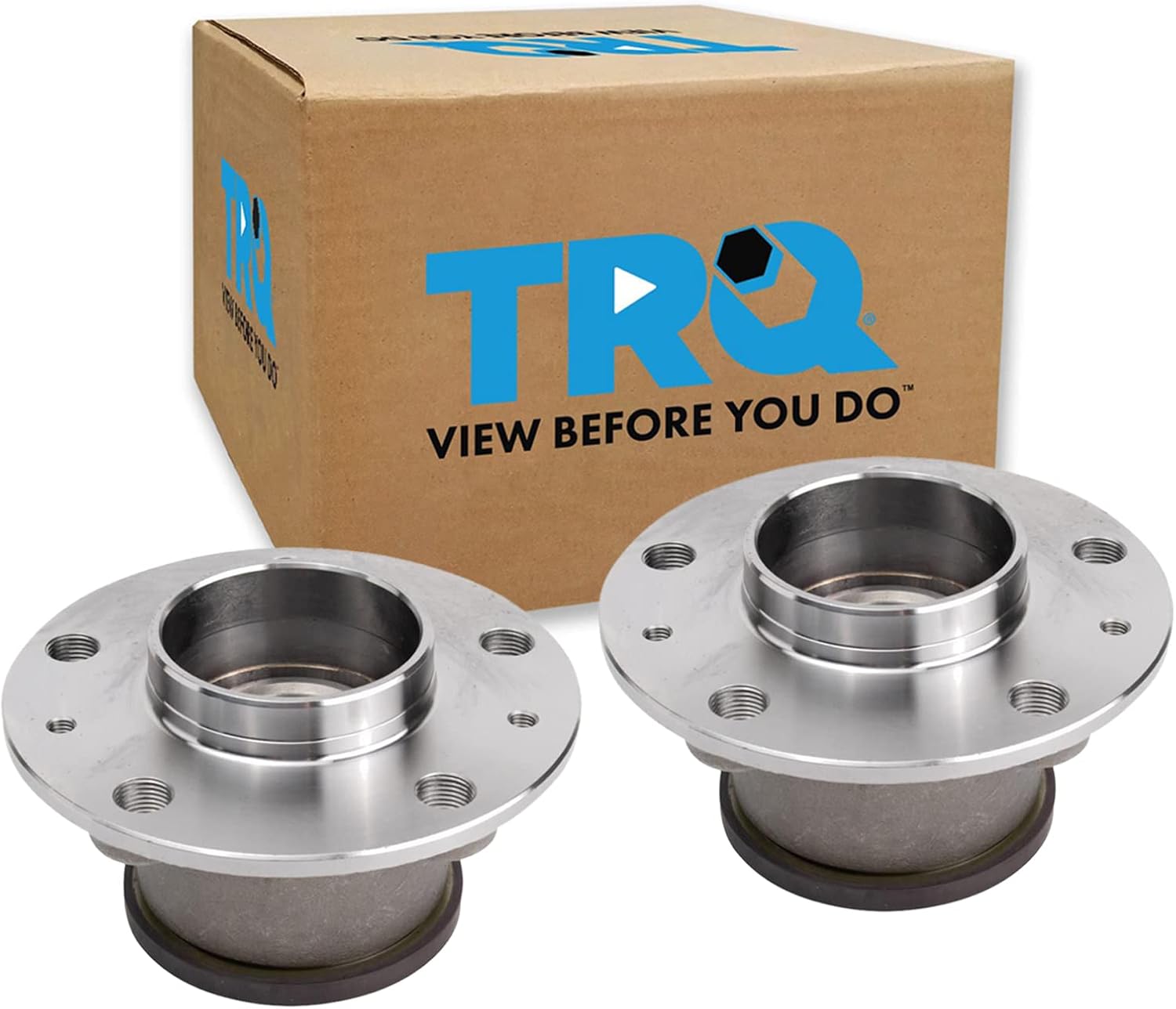TRQ Rear Wheel Bearing & Hub Assembly Set for Ram ProMaster 2014-2023
