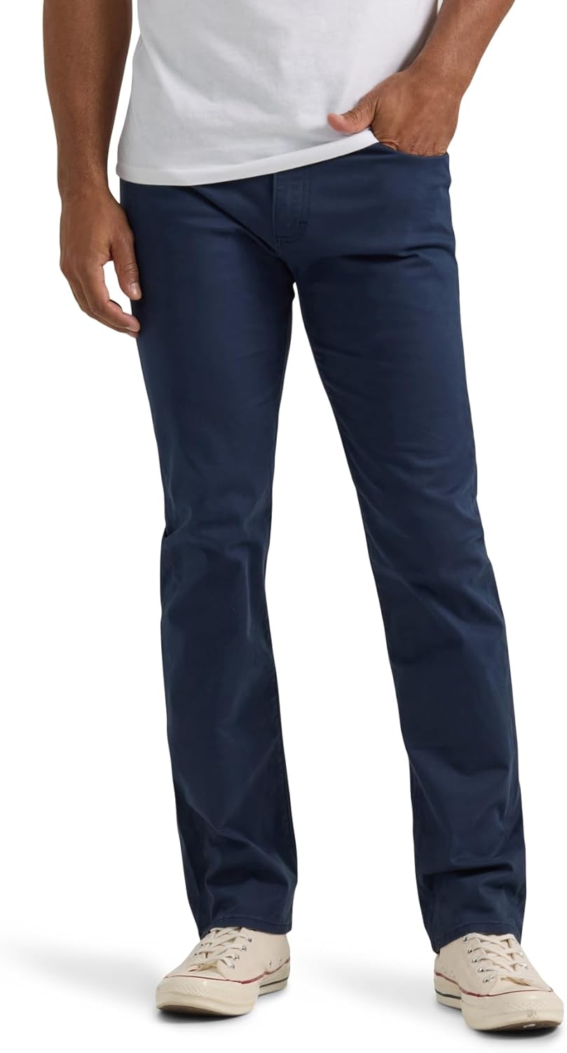 Lee Men's Extreme Motion Slim Straight Jean for All-Day Comfort