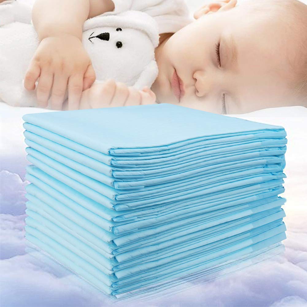 Zdolmy Baby Disposable Changing Pad: 20-Pack Leak-Proof Mats