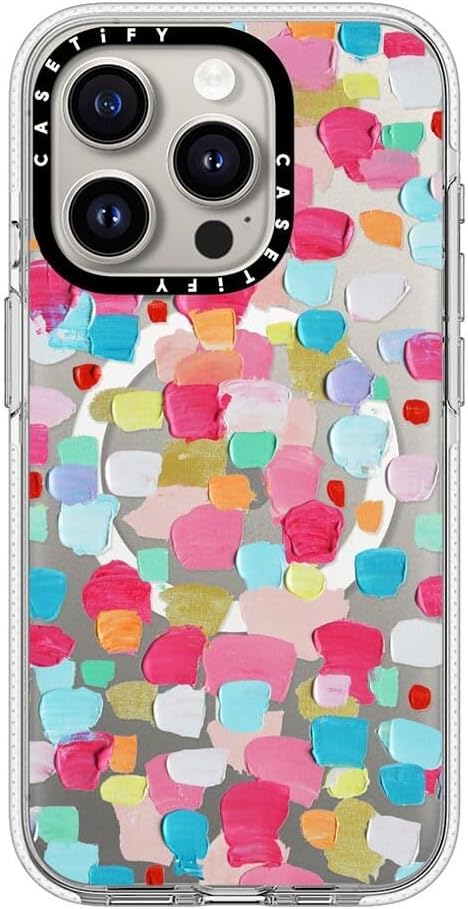 CASETIFY Clear iPhone 15 Pro Case with MagSafe and Drop Protection