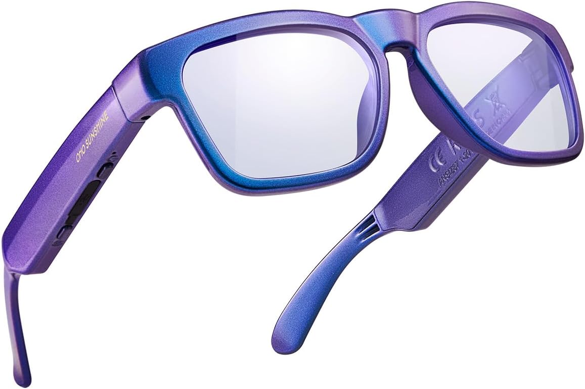 OhO Bluetooth Glasses with Voice Control and UV400 Protection