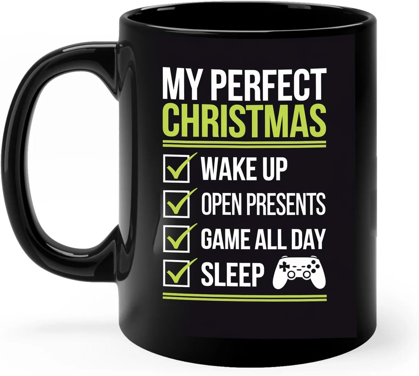 Stay Cozy with Christmas Gaming Coffee Mug!