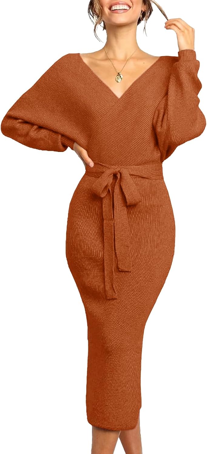 Chang Yun Women's Long Maxi Sweater Dress for Every Occasion