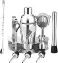 Stainless Steel Cocktail Shaker Kit - Mix Perfect Drinks!