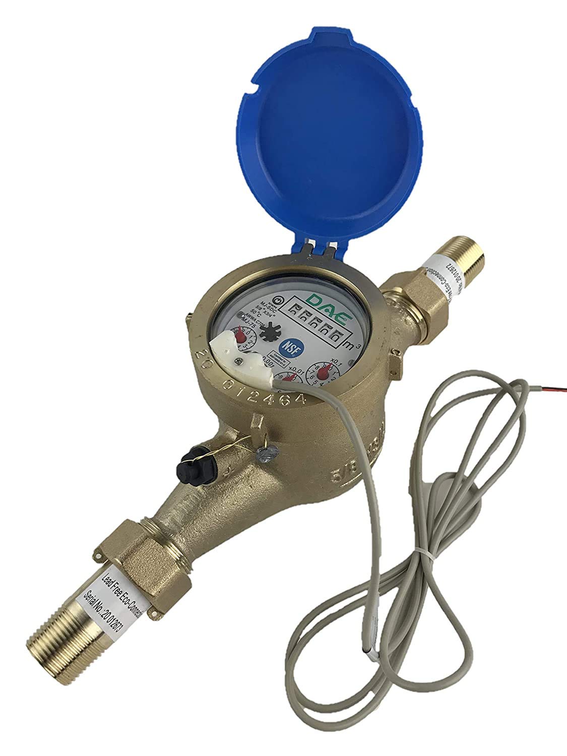 DAE MJ-75m NSF61 Non Lead Potable Water Meter for Accurate Use