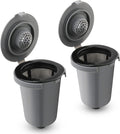 Cuisinart Gray Reusable Filter Cups x2 - Eco-Friendly Solution