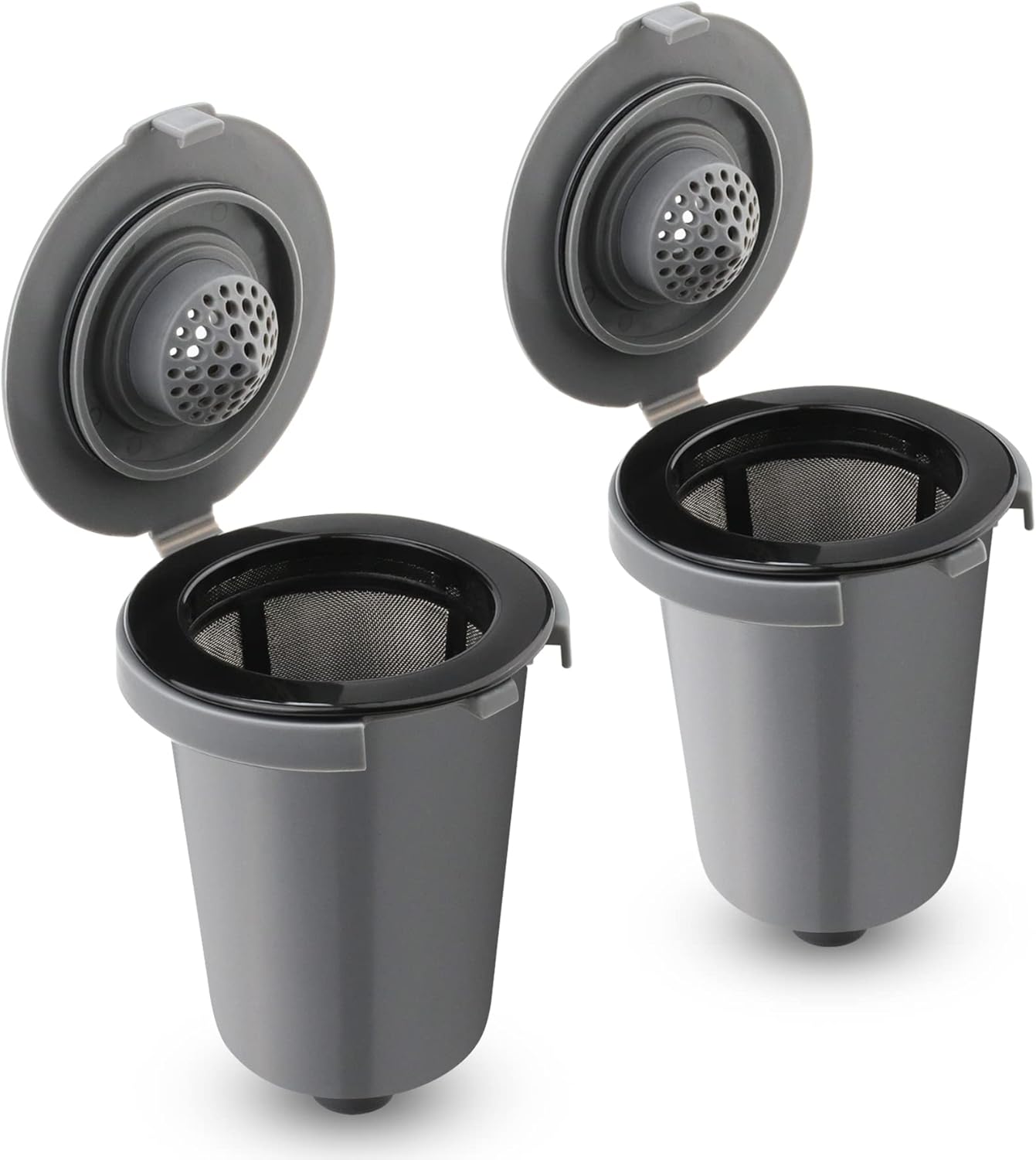 Cuisinart Gray Reusable Filter Cups x2 - Eco-Friendly Solution