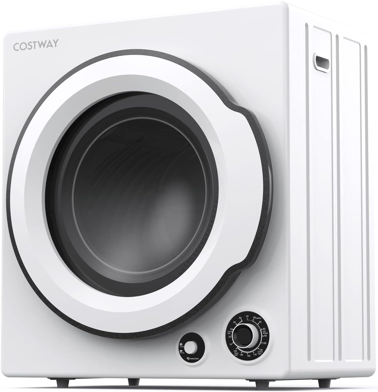 COSTWAY Portable Laundry Dryer - Fast Drying, 5 Programs
