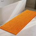 Bathroom Rugs 60x24 Super Absorbent Chenille Bath Mat - Soft & Non