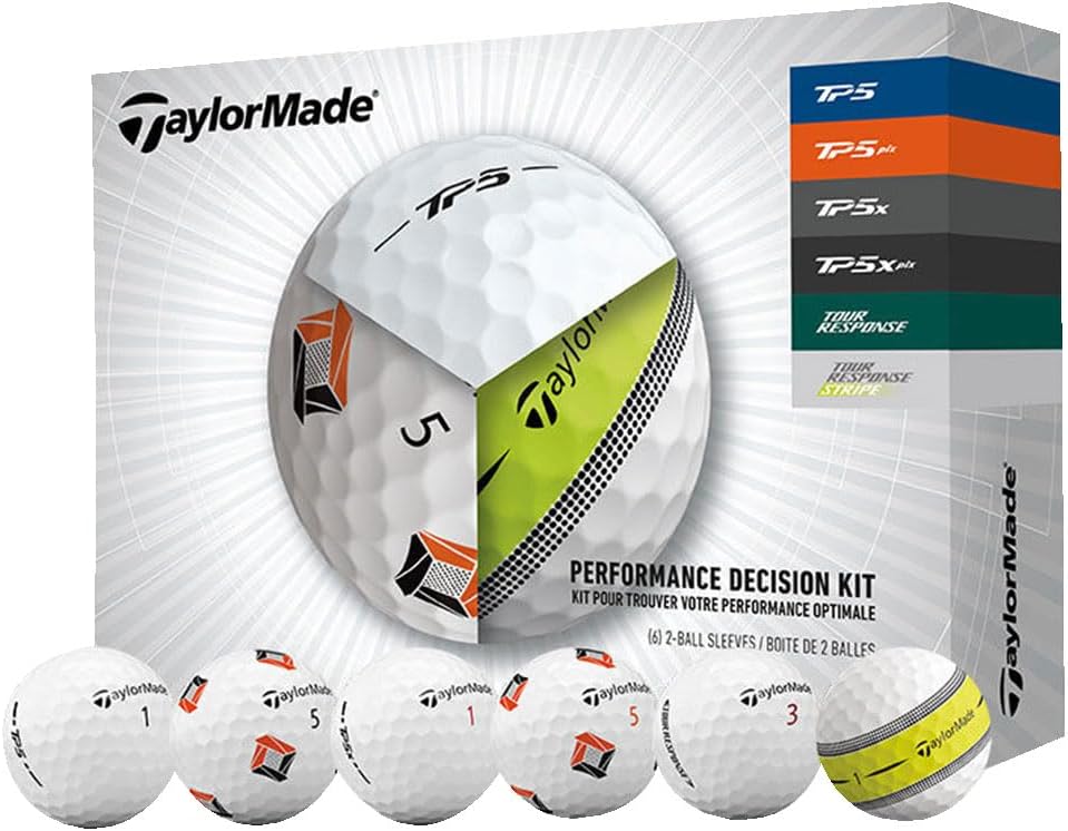 Taylormade Performance Golf Balls 12-Pack - Boost Your Game!