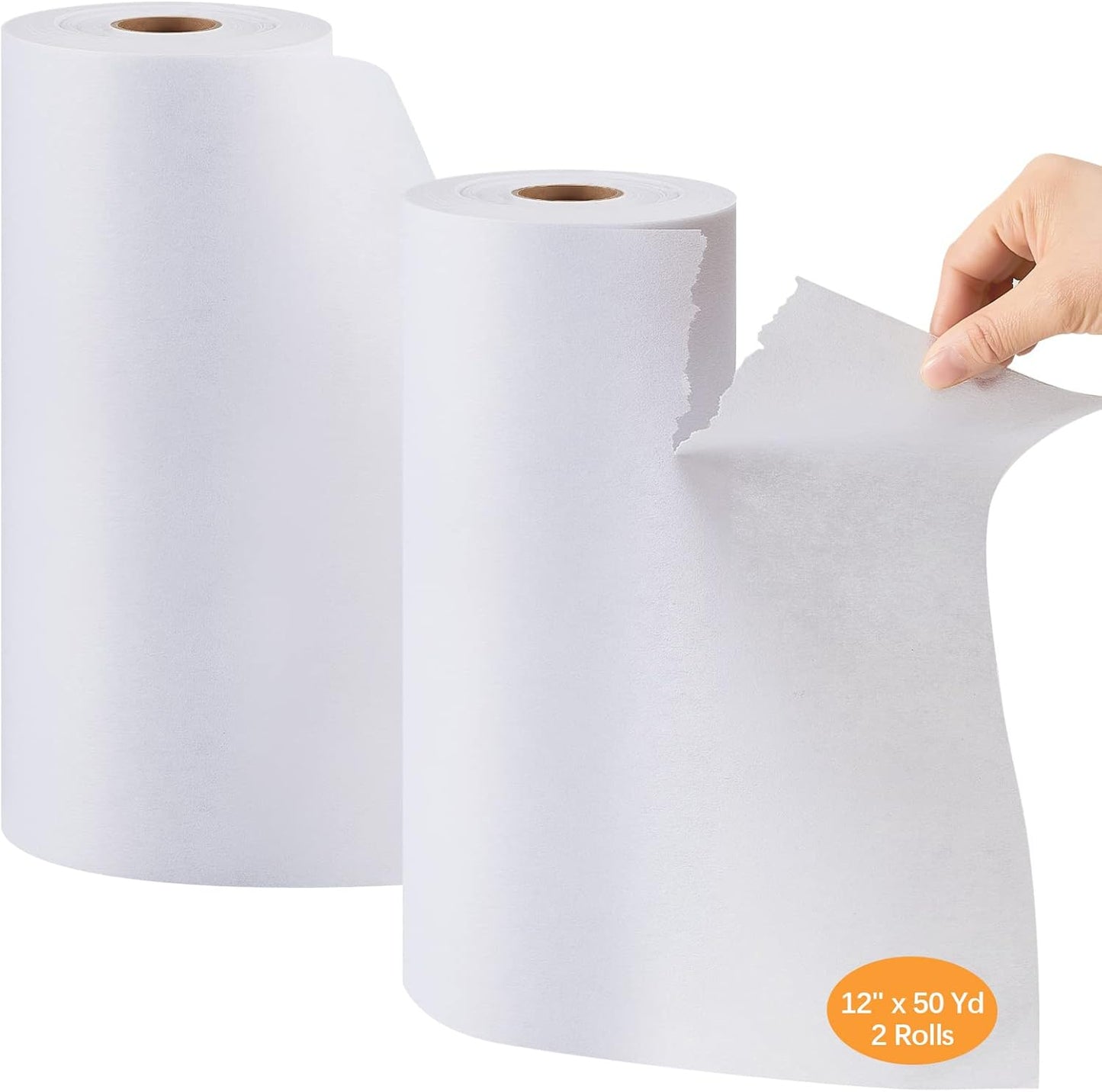 Geosar 12'' Tear Away Stabilizer - Medium Weight for Flawless Embroidery