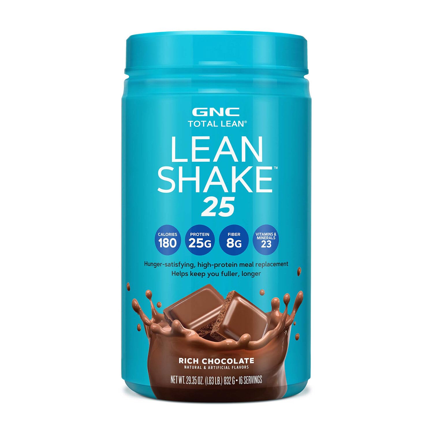 GNC Total Lean Lean Shake 25 - Rich Chocolate for Weight Loss