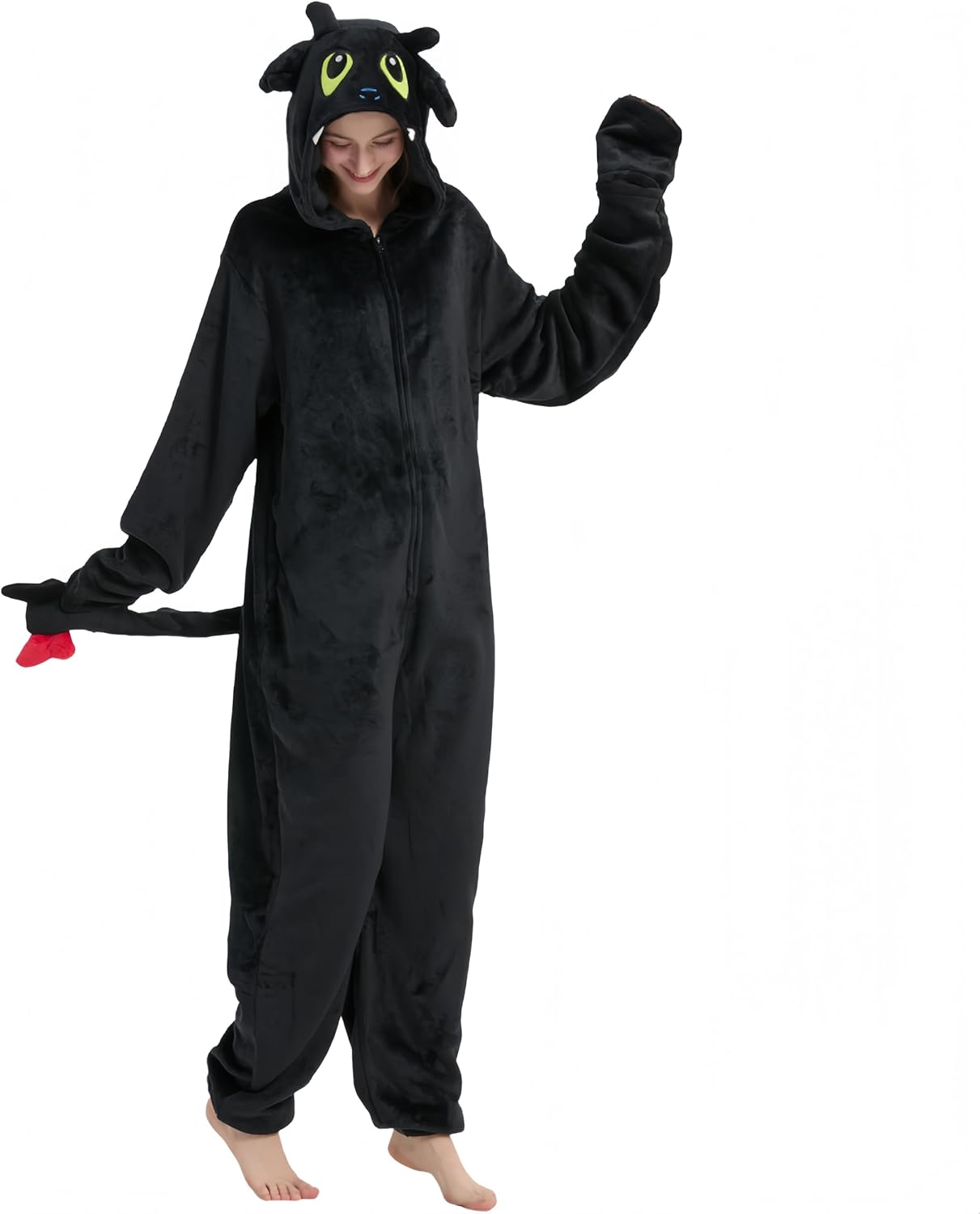 Zyrah Snug Fit Unisex Adult Animal Onesie Pajamas for Comfort