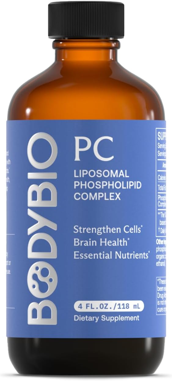 BodyBio PC Phosphatidylcholine for Brain Health and Clarity