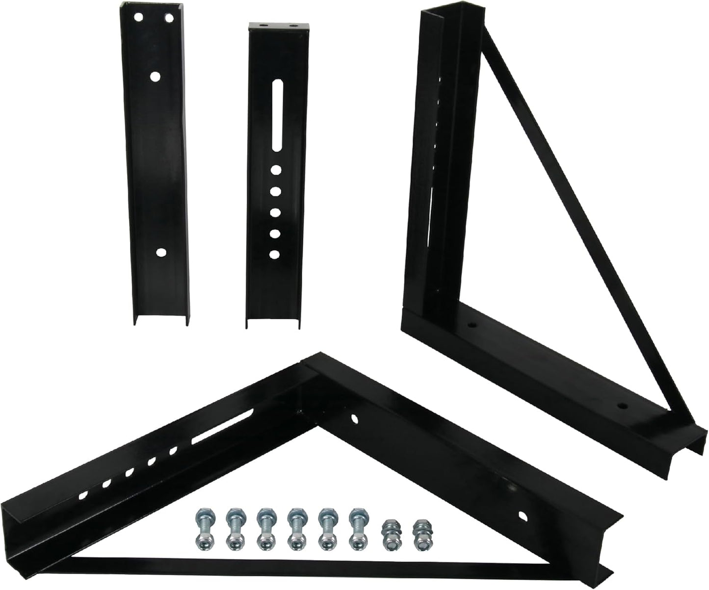 18x18 Bolted Structural Steel Mounting Brackets for Truck Tool Box