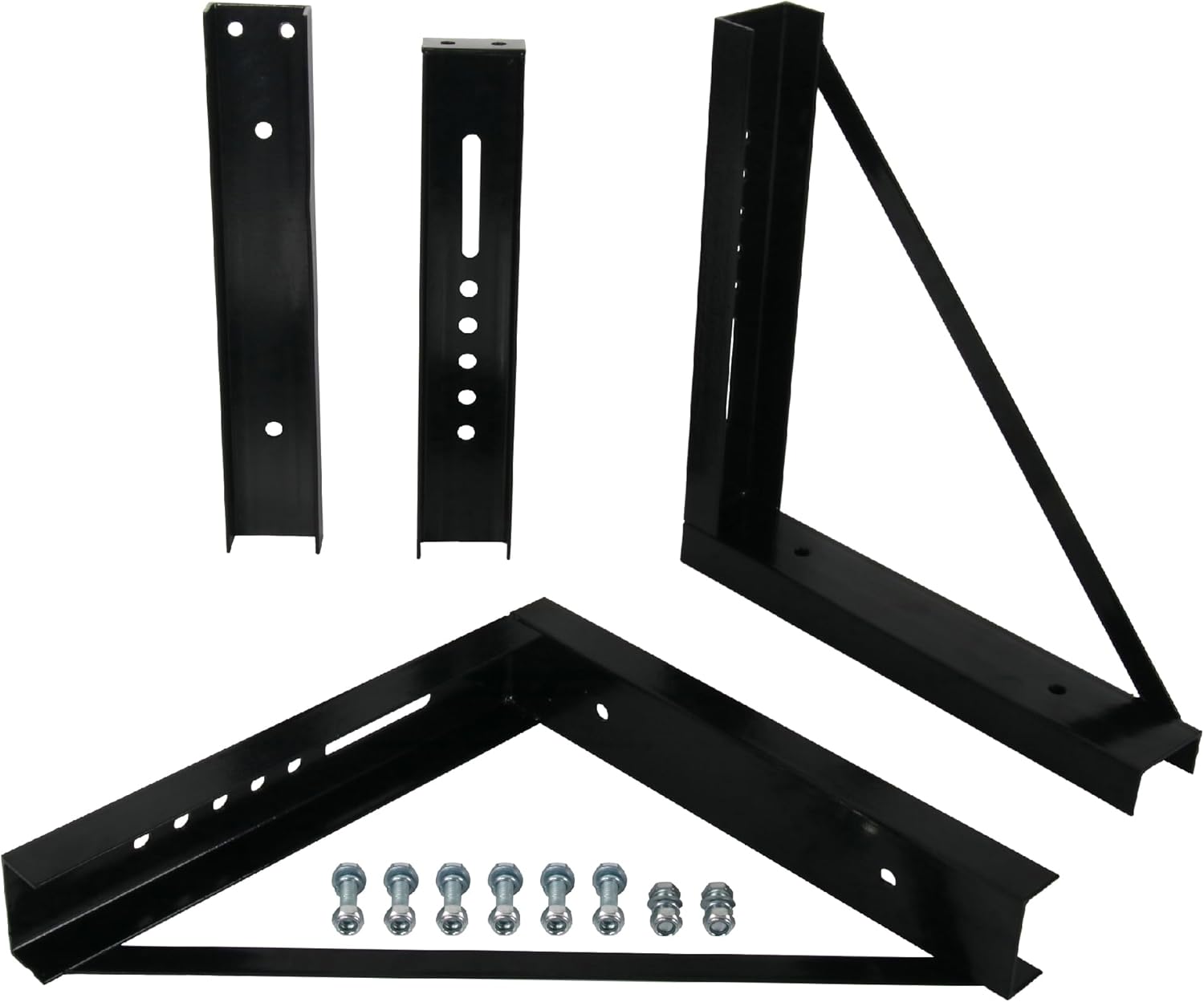 18x18 Bolted Structural Steel Mounting Brackets for Truck Tool Box