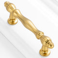 30 Pack 3 in Brushed Gold Cabinet Handles - French Classic Pulls
