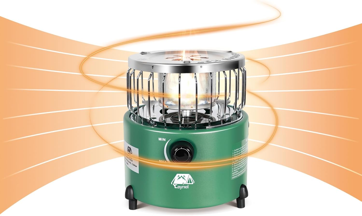 Caynel 2-in-1 Portable Propane Heater & Stove: Ultimate Outdoor Companion