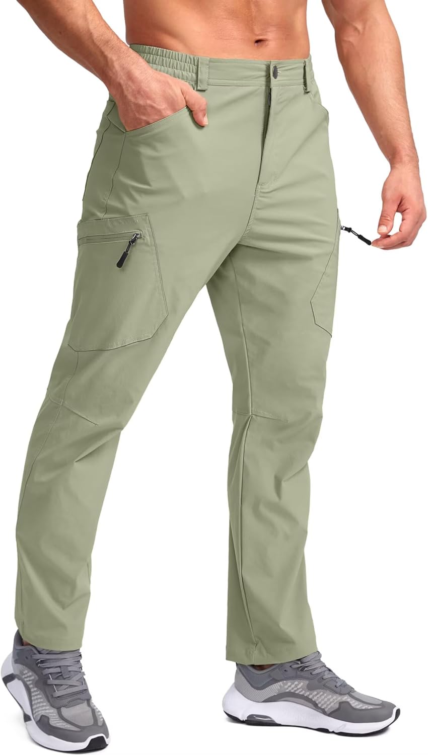 Pudolla Men's Lightweight Hiking Pants for Outdoor Adventures