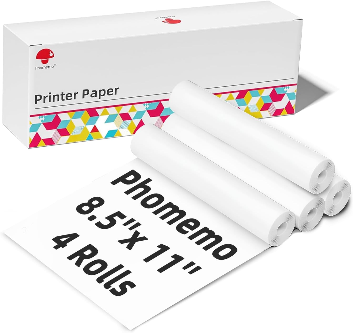 Phomemo M832 Thermal Paper 8.5 x 11 - Advanced Printing